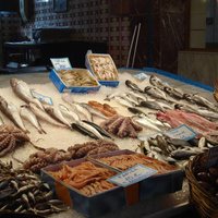 Cooking on Crete - fresh fish at the market